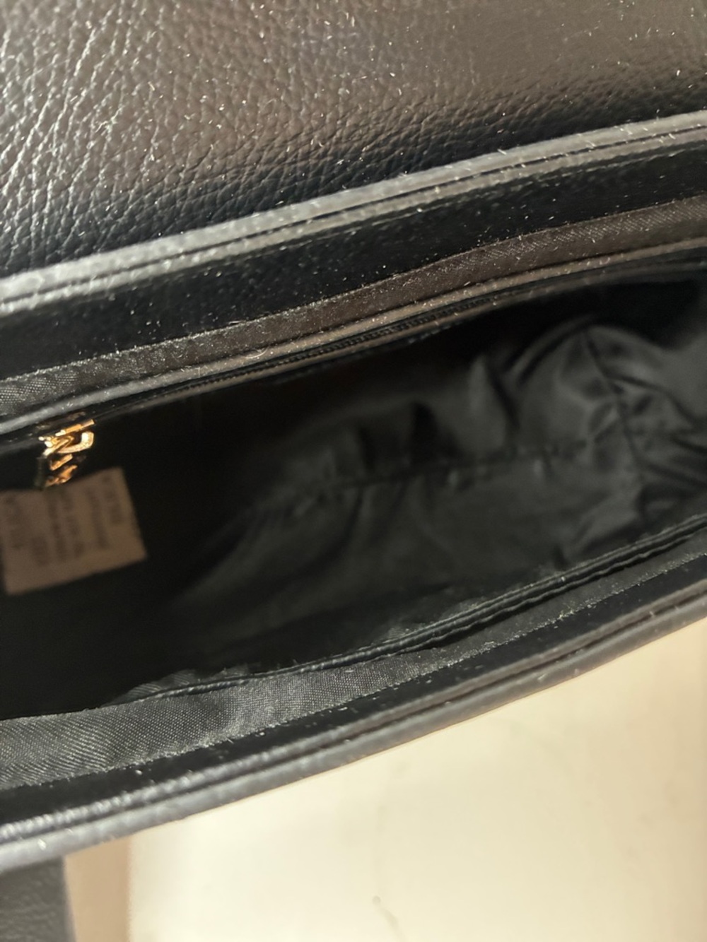 Valentino Orlandi Black Crossbody Bag with Matching Coin Pouch NWT - Picture 14 of 15